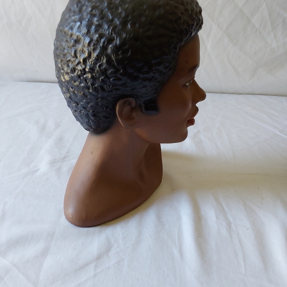 Vintage Lego Hawaiian Afro Hair Head Bust Figurines Set - Picture 7 of 16